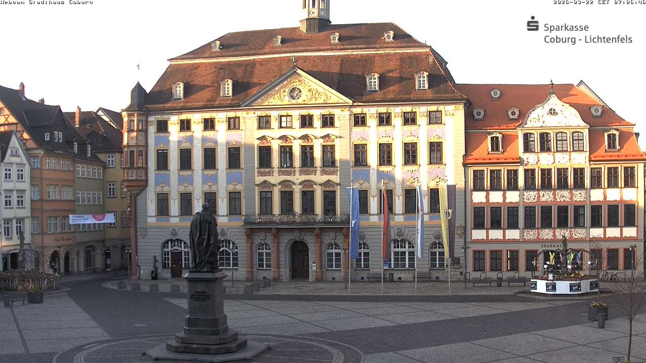 Archiv Foto Webcam Stadthaus Coburg