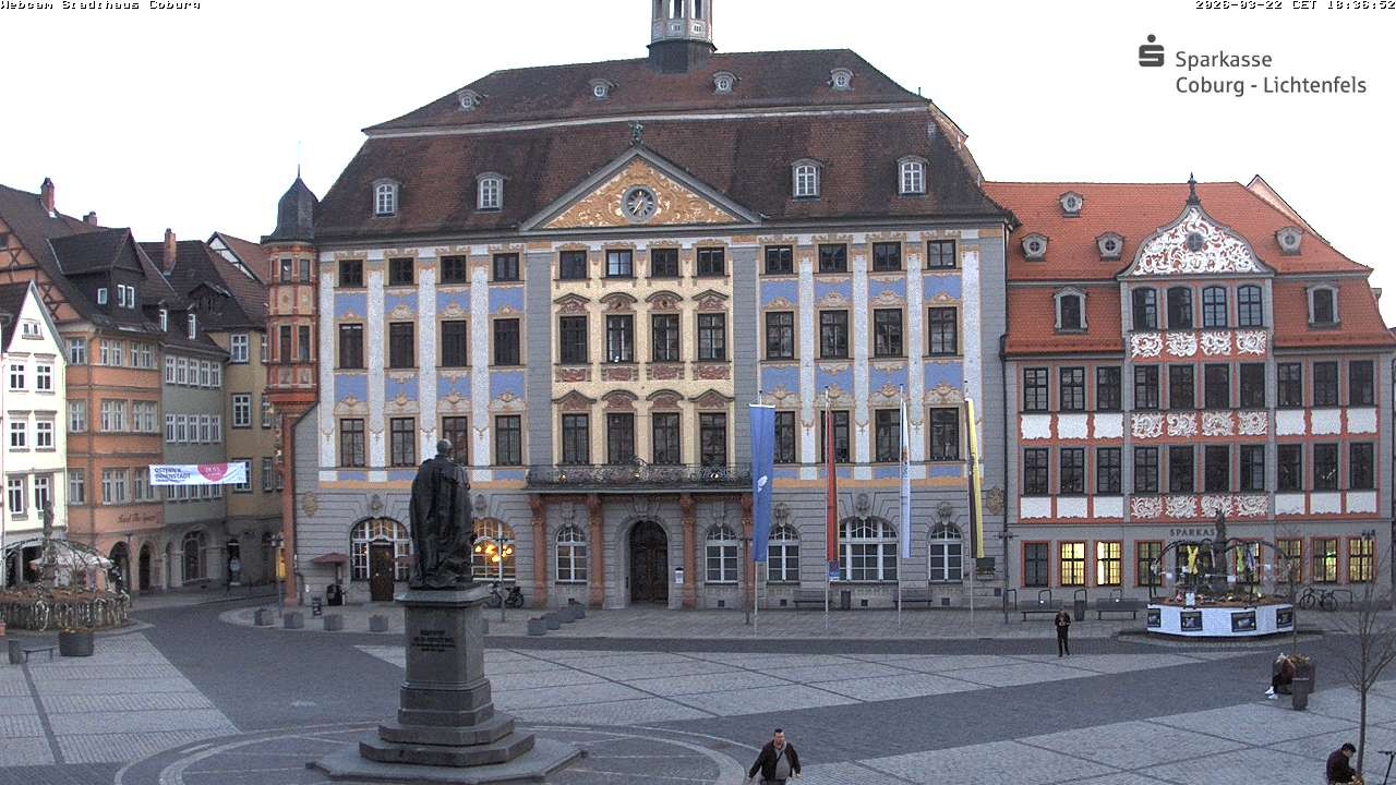 Archiv Foto Webcam Stadthaus Coburg