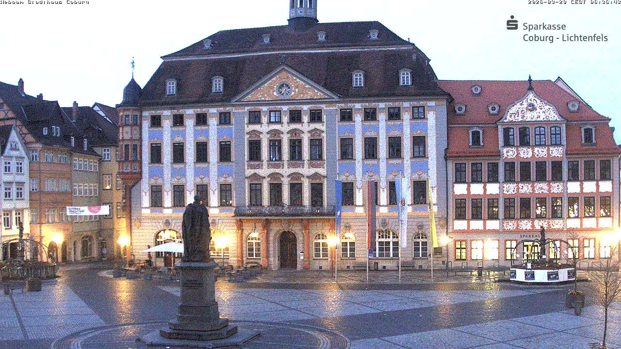 Archiv Foto Webcam Stadthaus Coburg