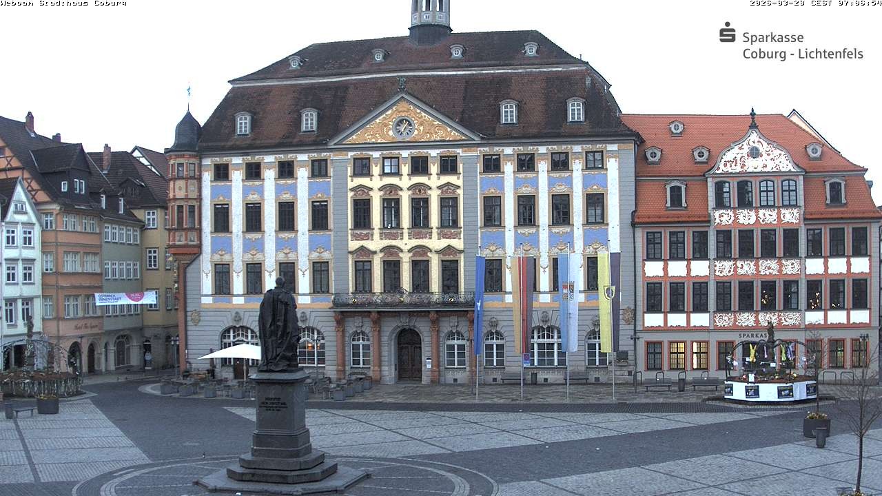 Archiv Foto Webcam Stadthaus Coburg