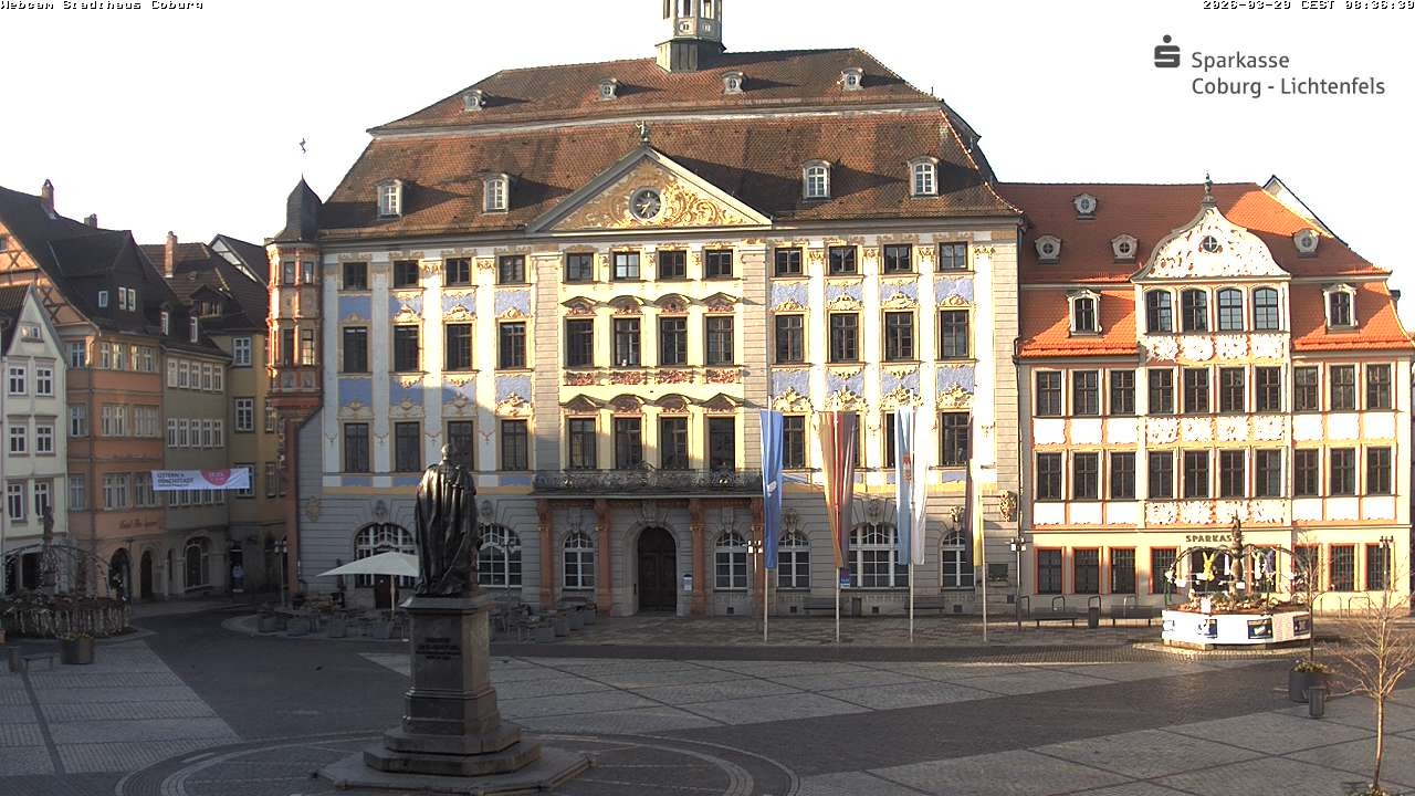 Archiv Foto Webcam Stadthaus Coburg