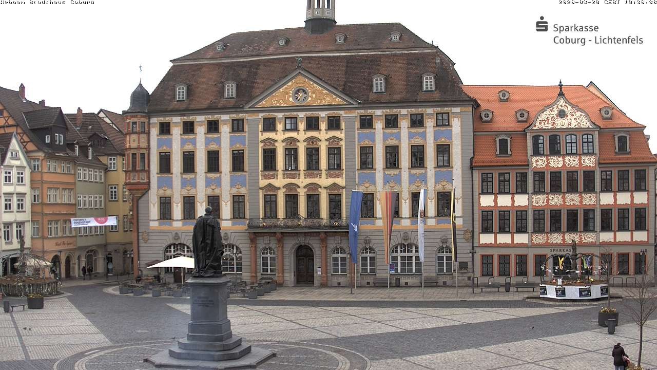 Archiv Foto Webcam Stadthaus Coburg