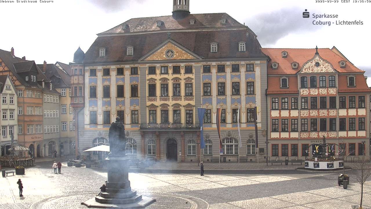 Archiv Foto Webcam Stadthaus Coburg