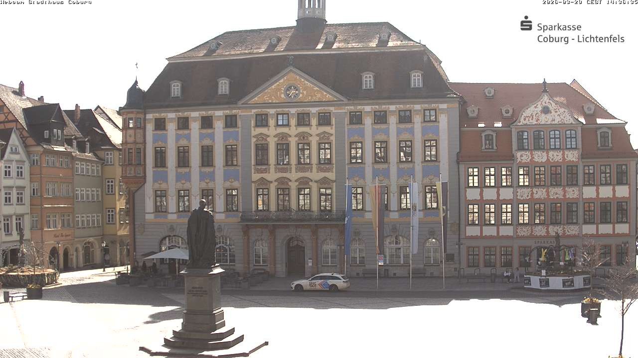 Archiv Foto Webcam Stadthaus Coburg