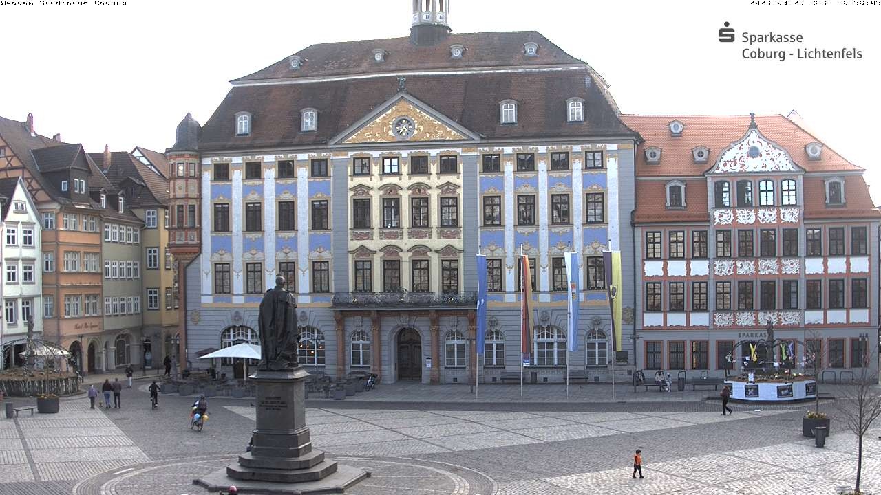 Archiv Foto Webcam Stadthaus Coburg