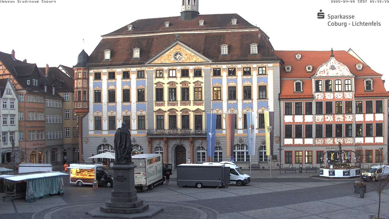 Archived image Webcam Council Office Building Coburg