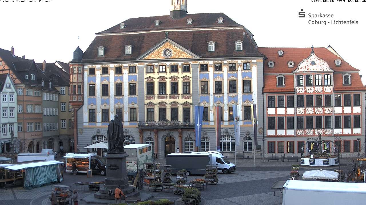 Archived image Webcam Council Office Building Coburg