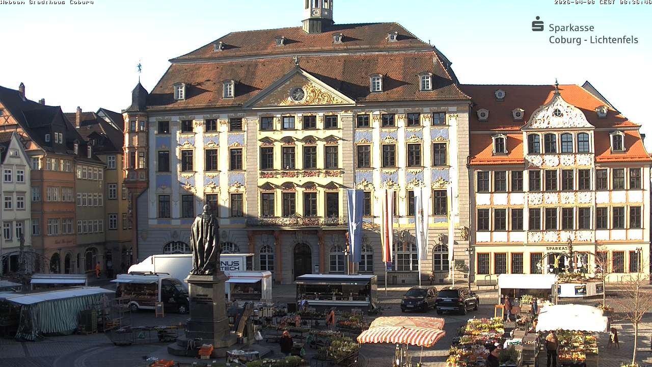 Archived image Webcam Council Office Building Coburg