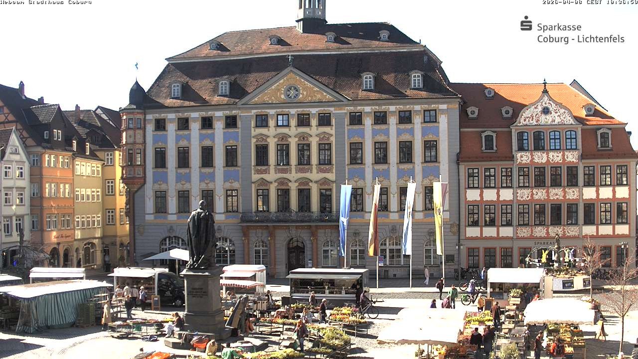 Archived image Webcam Council Office Building Coburg
