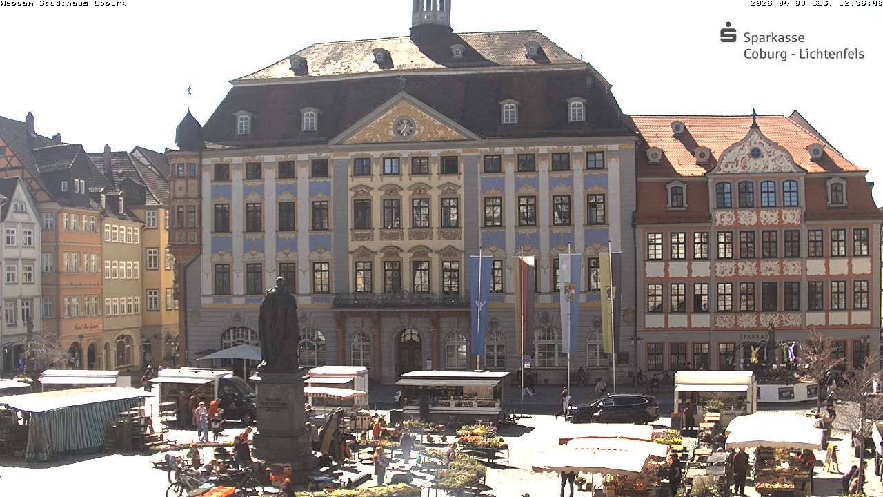 Archived image Webcam Council Office Building Coburg