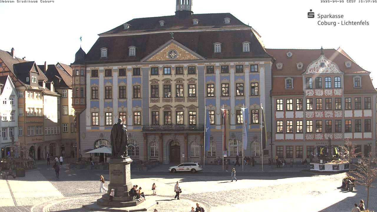 Archived image Webcam Council Office Building Coburg