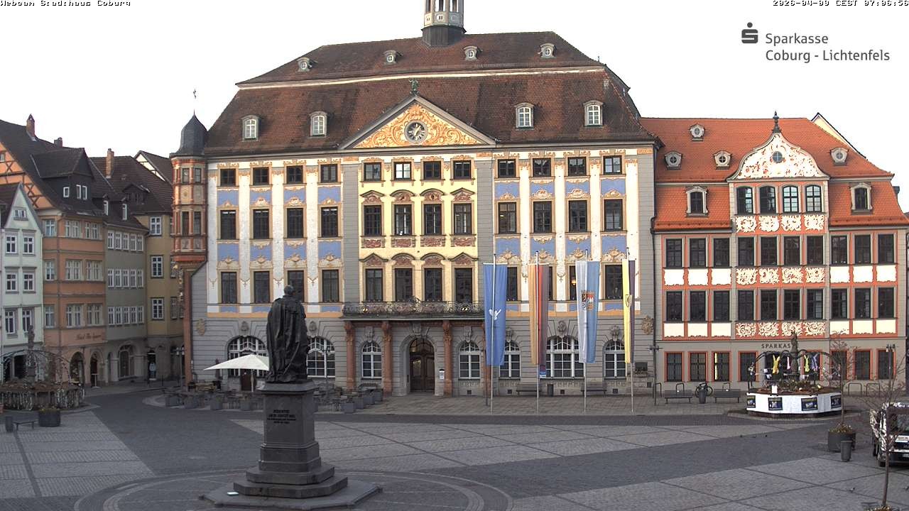Archived image Webcam Council Office Building Coburg