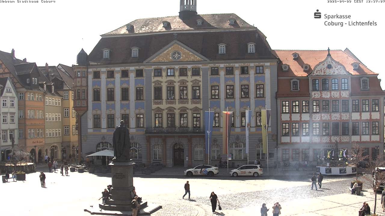 Archived image Webcam Council Office Building Coburg