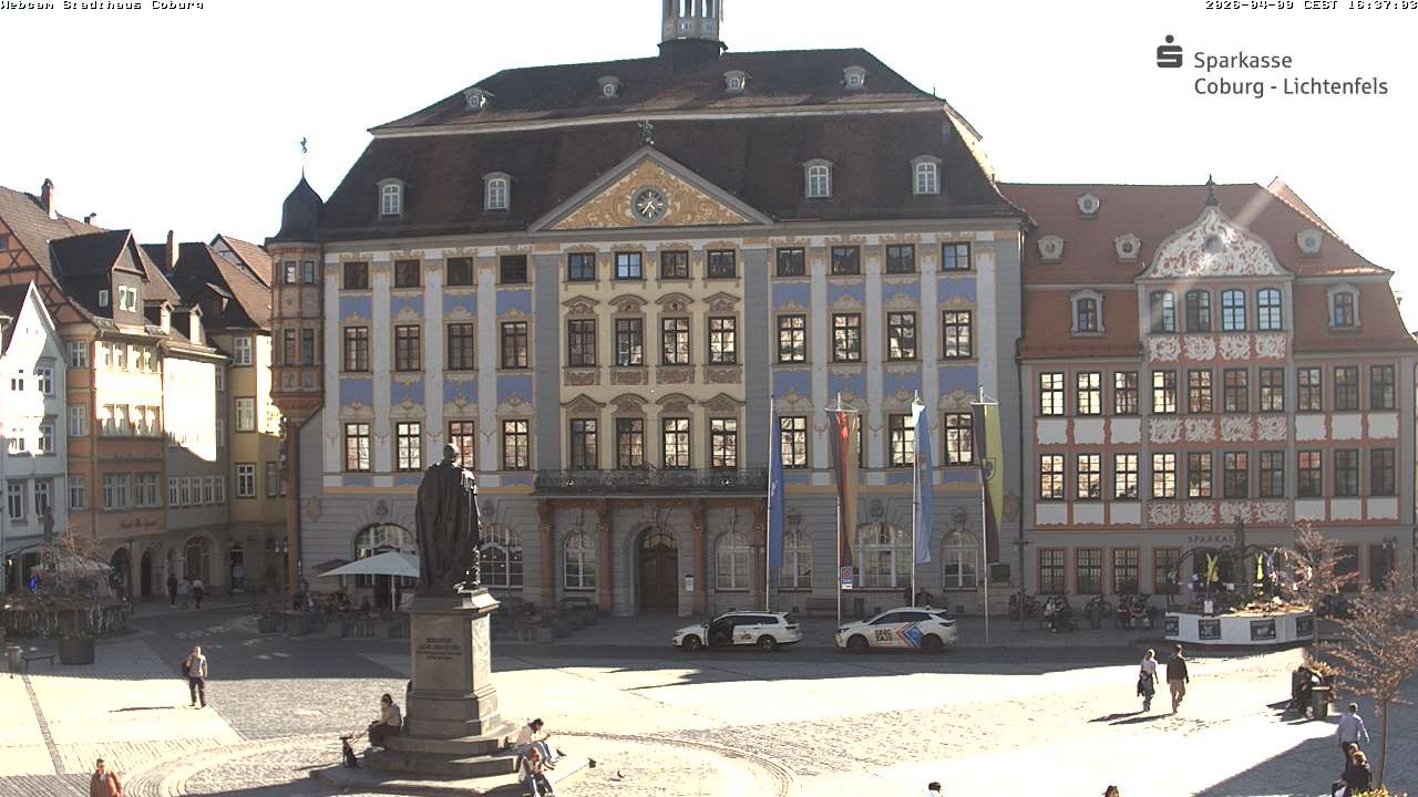 Archiv Foto Webcam Stadthaus Coburg