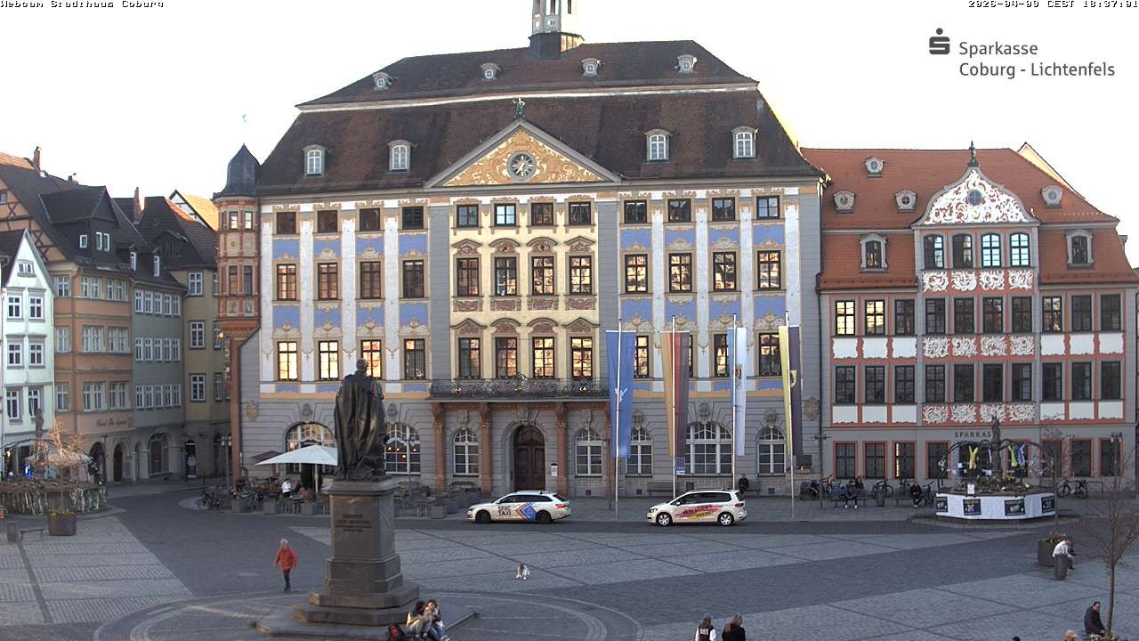 Archiv Foto Webcam Stadthaus Coburg