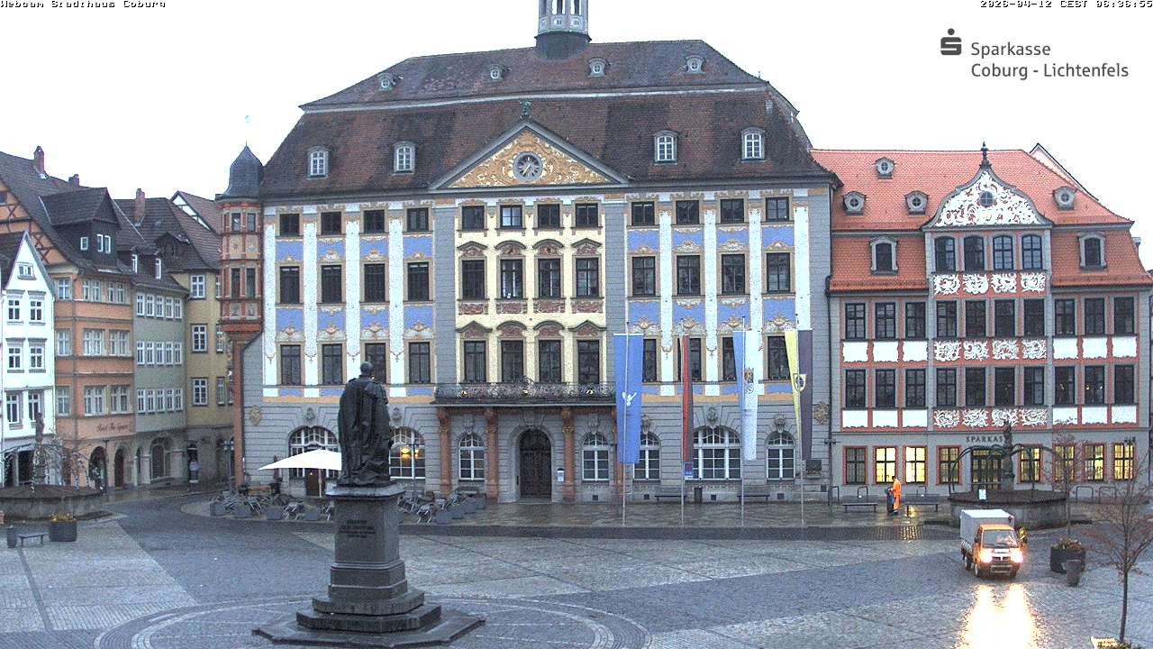 Archiv Foto Webcam Stadthaus Coburg