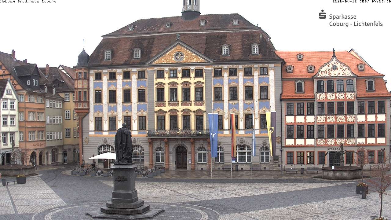 Archiv Foto Webcam Stadthaus Coburg
