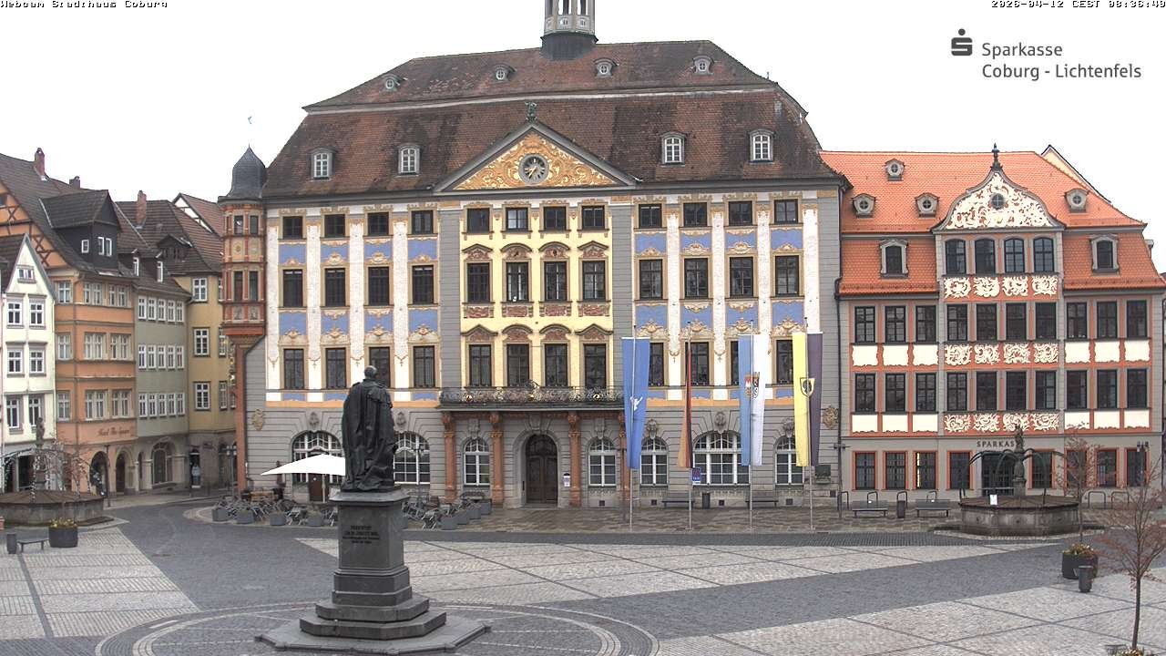 Archiv Foto Webcam Stadthaus Coburg