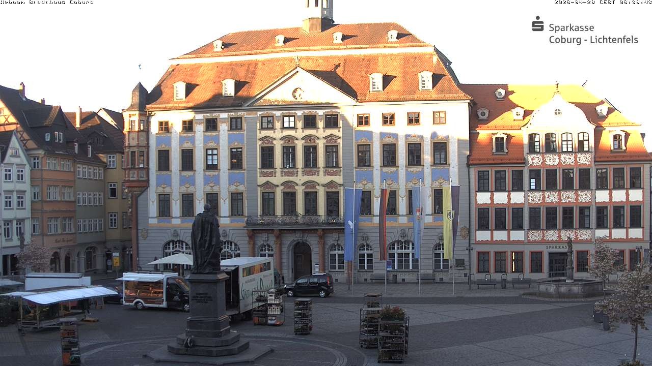 Archiv Foto Webcam Stadthaus Coburg