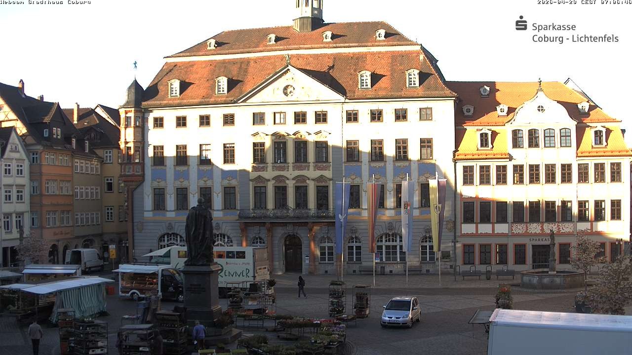 Archiv Foto Webcam Stadthaus Coburg