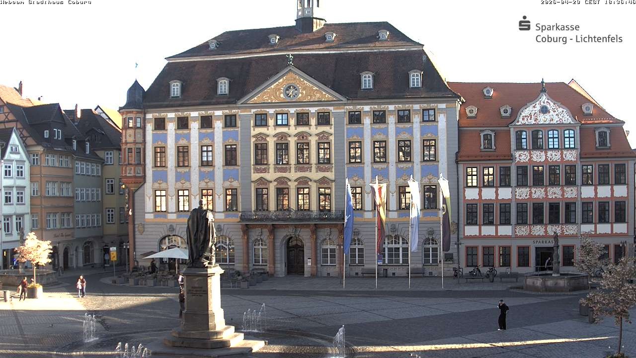 Archiv Foto Webcam Stadthaus Coburg