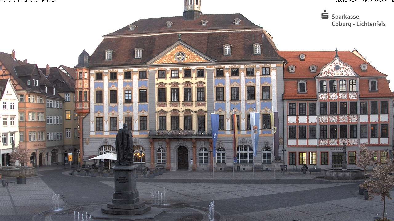 Archiv Foto Webcam Stadthaus Coburg