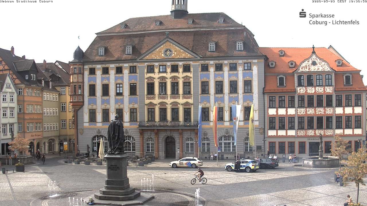Archived image Webcam Council Office Building Coburg