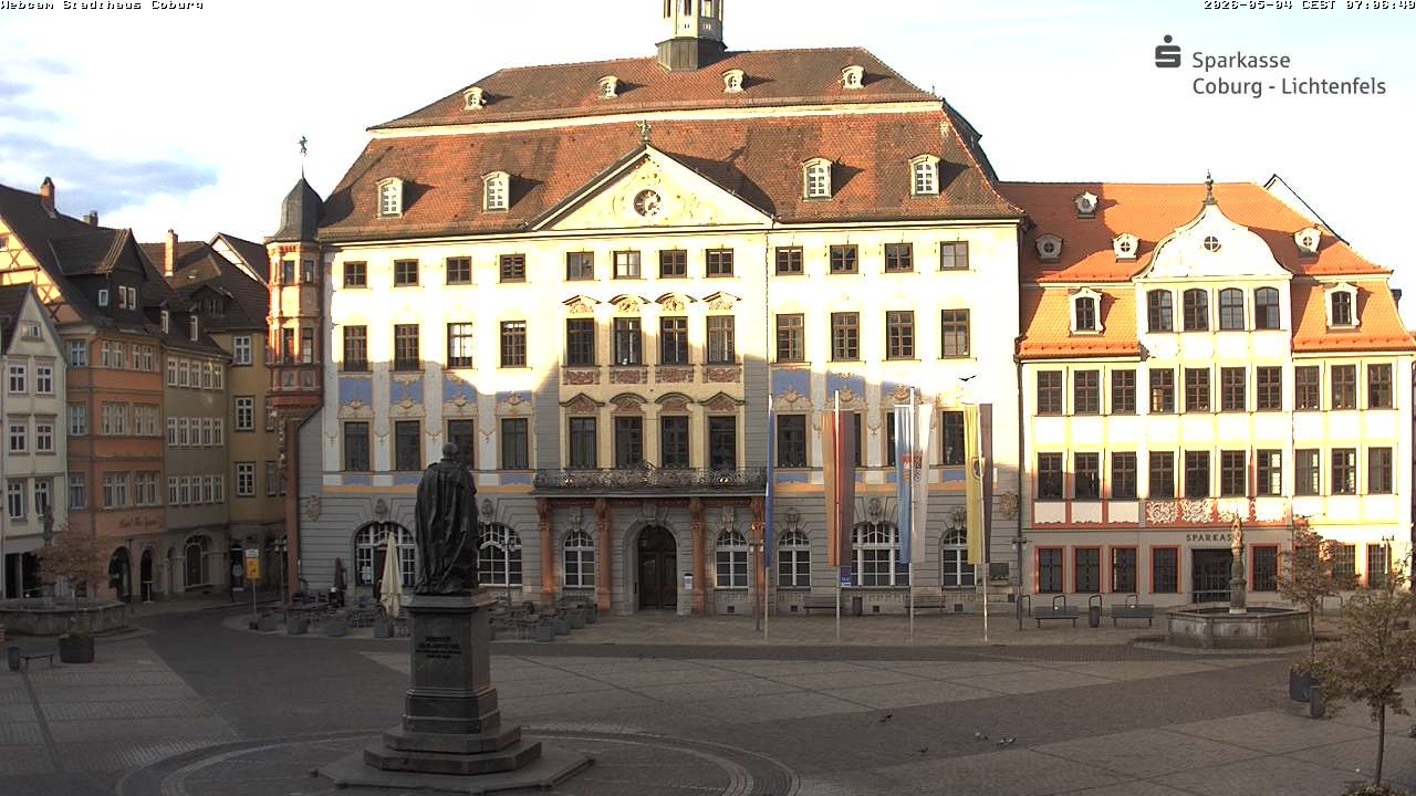 Archiv Foto Webcam Stadthaus Coburg