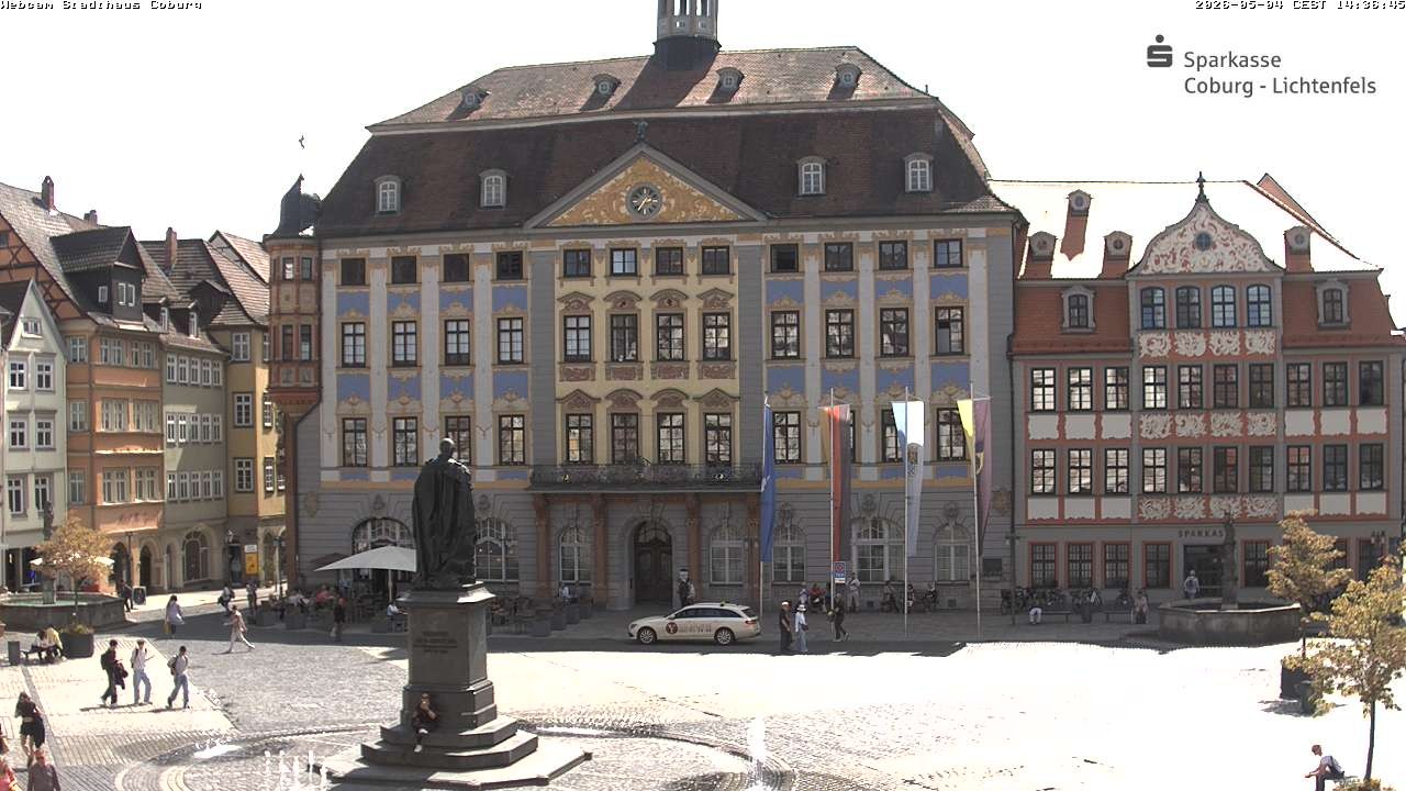 Archiv Foto Webcam Stadthaus Coburg