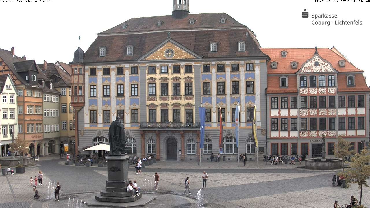 Archiv Foto Webcam Stadthaus Coburg