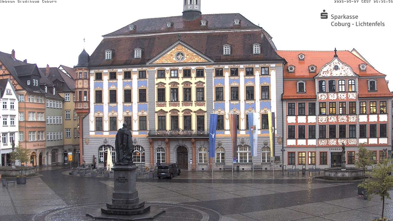 Archiv Foto Webcam Stadthaus Coburg