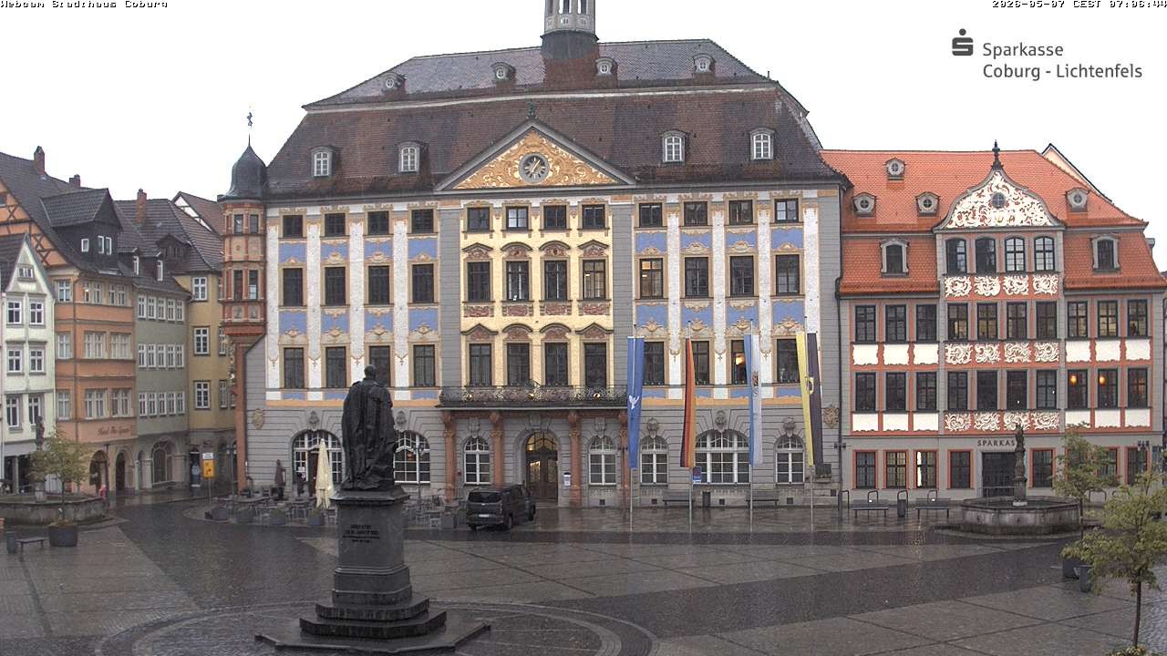 Archiv Foto Webcam Stadthaus Coburg