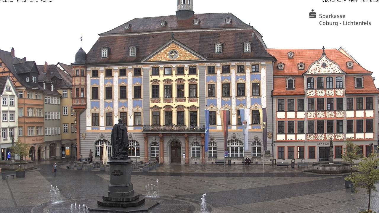 Archiv Foto Webcam Stadthaus Coburg