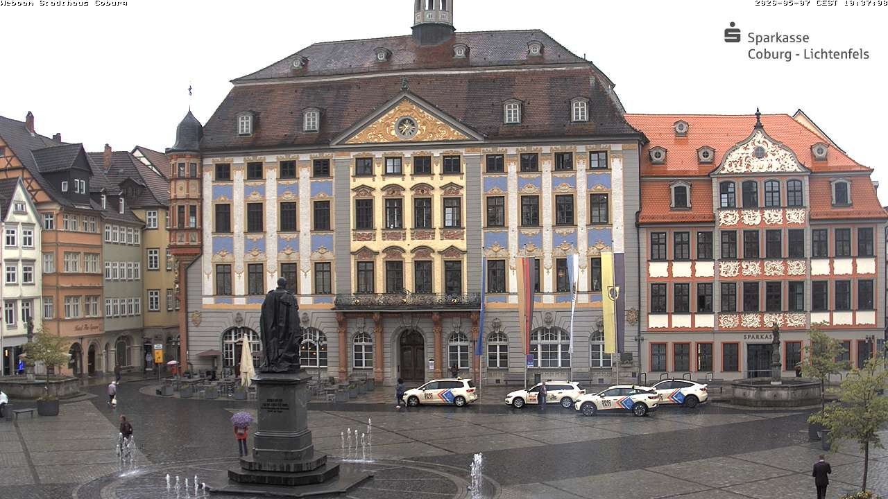 Archiv Foto Webcam Stadthaus Coburg
