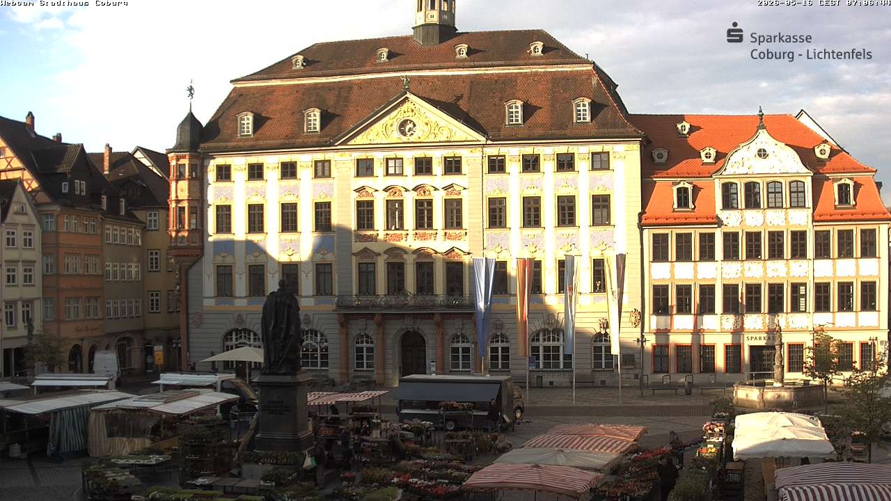Archived image Webcam Council Office Building Coburg