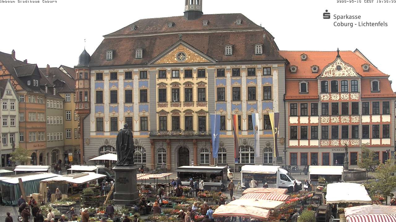 Archived image Webcam Council Office Building Coburg