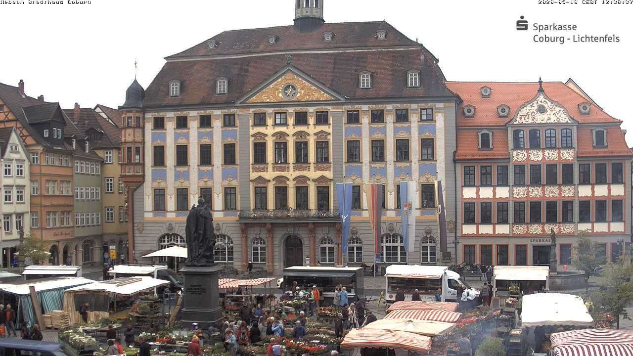 Archived image Webcam Council Office Building Coburg