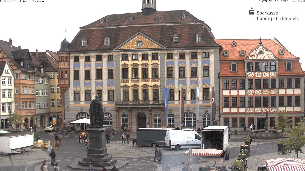 Archived image Webcam Council Office Building Coburg