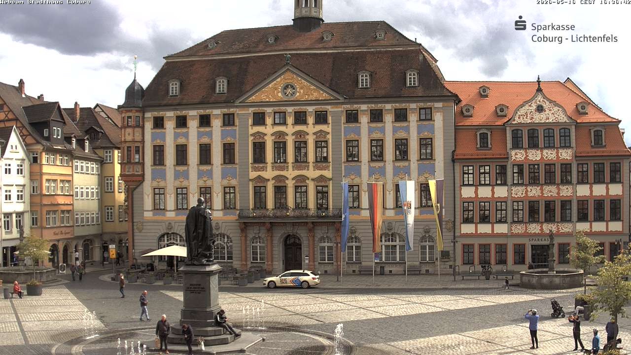 Archived image Webcam Council Office Building Coburg