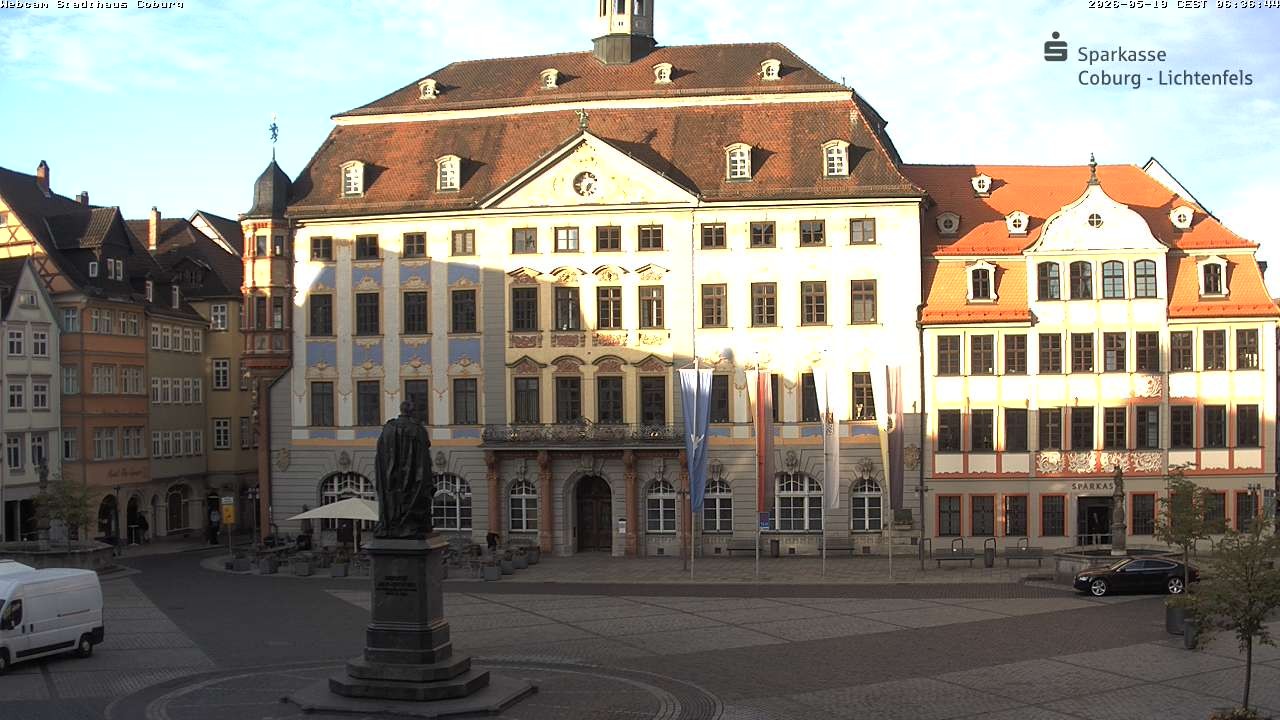 Archiv Foto Webcam Stadthaus Coburg