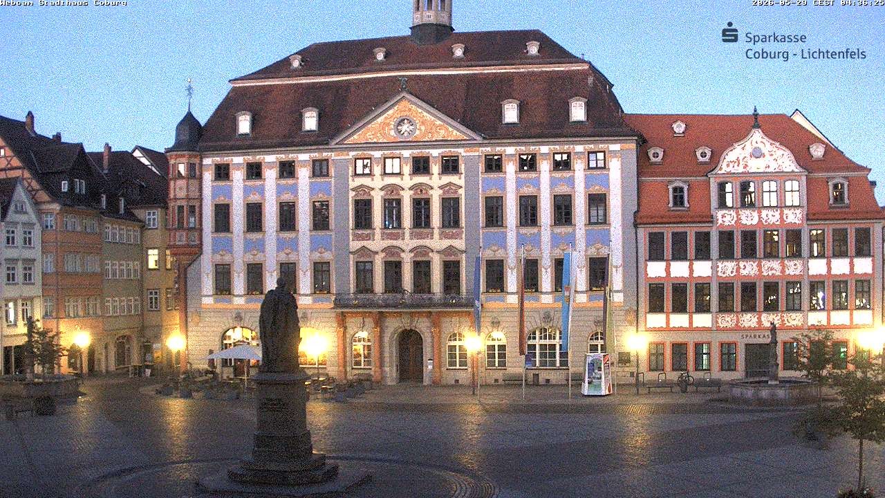 Archiv Foto Webcam Stadthaus Coburg