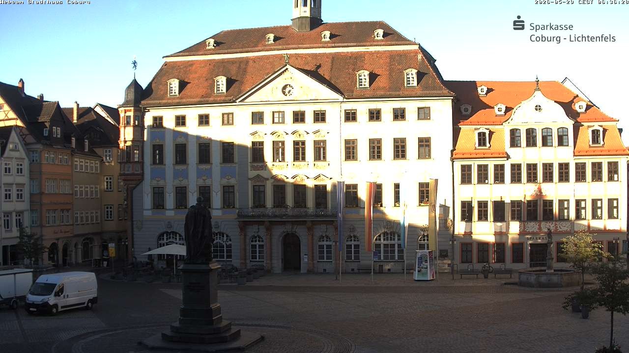 Archiv Foto Webcam Stadthaus Coburg