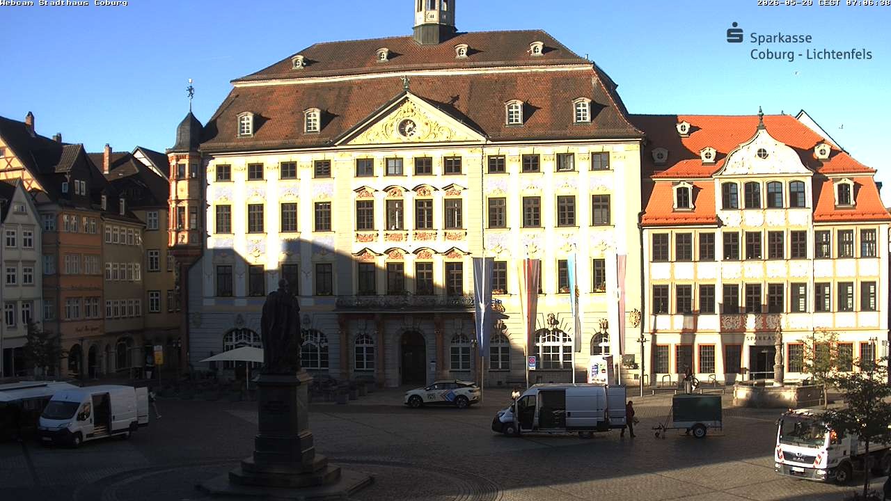 Archiv Foto Webcam Stadthaus Coburg