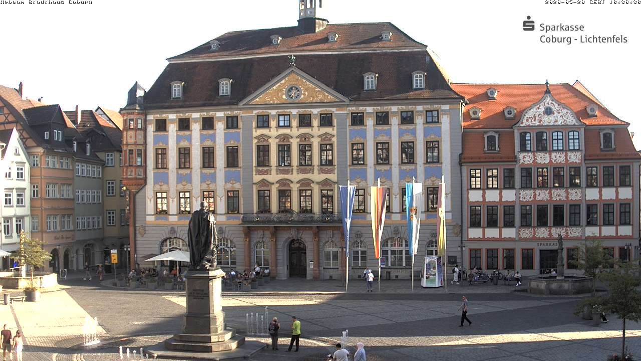 Archiv Foto Webcam Stadthaus Coburg