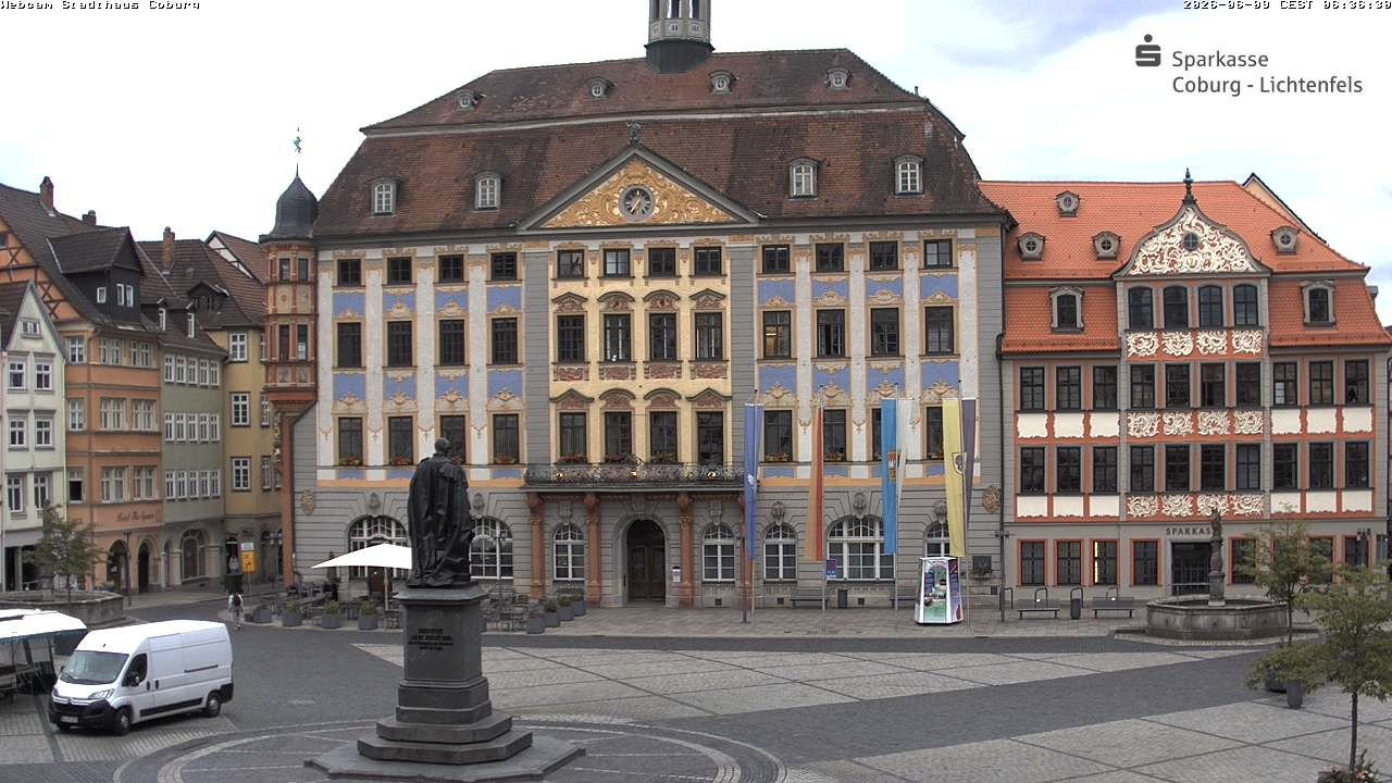 Archiv Foto Webcam Stadthaus Coburg