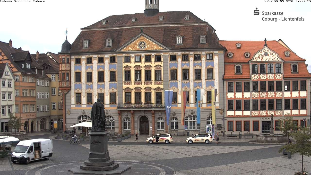 Archiv Foto Webcam Stadthaus Coburg