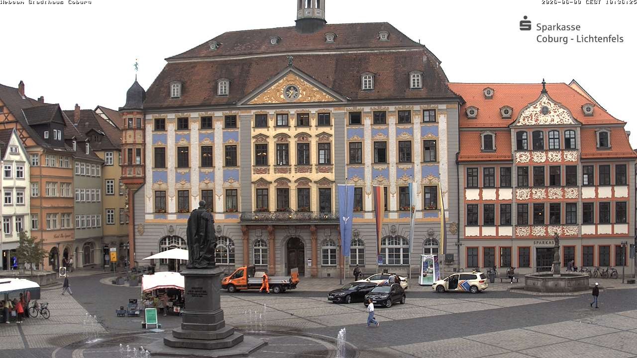 Archiv Foto Webcam Stadthaus Coburg