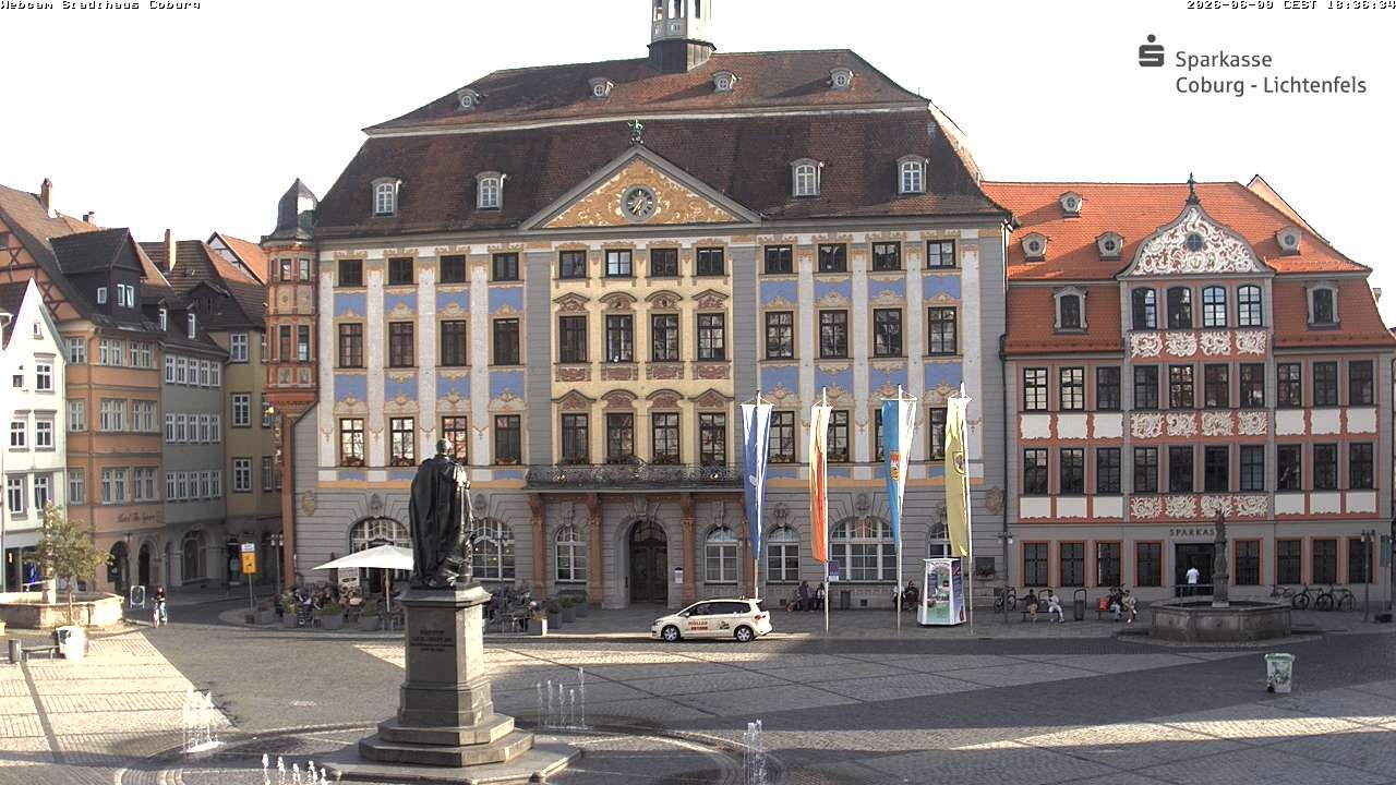 Archiv Foto Webcam Stadthaus Coburg
