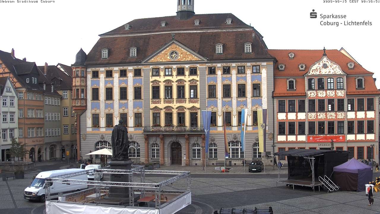 Archiv Foto Webcam Stadthaus Coburg