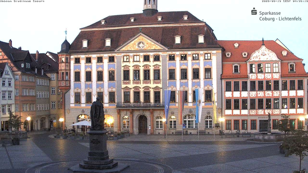 Archiv Foto Webcam Stadthaus Coburg